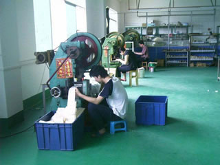Stamping area